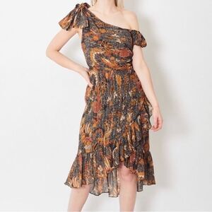 Ulla Johnson Uma Silk Print Dress